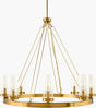 Livabliss Motovun MTV-003 35"L x 35"W x 32"H Ceiling Lighting