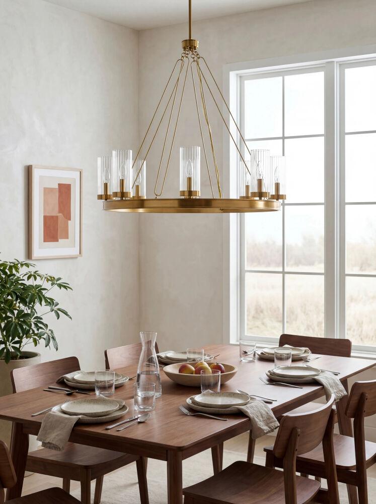 Livabliss Motovun MTV-003 35"L x 35"W x 32"H Ceiling Lighting