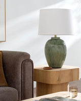 Surya Opio OPI-002 29"H x 18"W x 18"D Table Lighting
