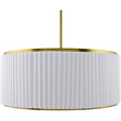 Surya Palato PAO-005 25"L x 25"W x 68"H Ceiling Light