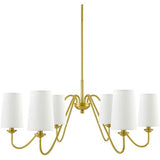 Surya Paloma PLM-001 28"L x 28"W x 13"H Ceiling Light