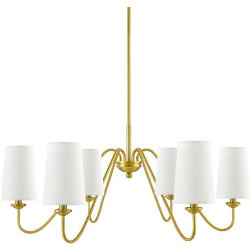 Surya Paloma PLM-001 28"L x 28"W x 13"H Ceiling Light