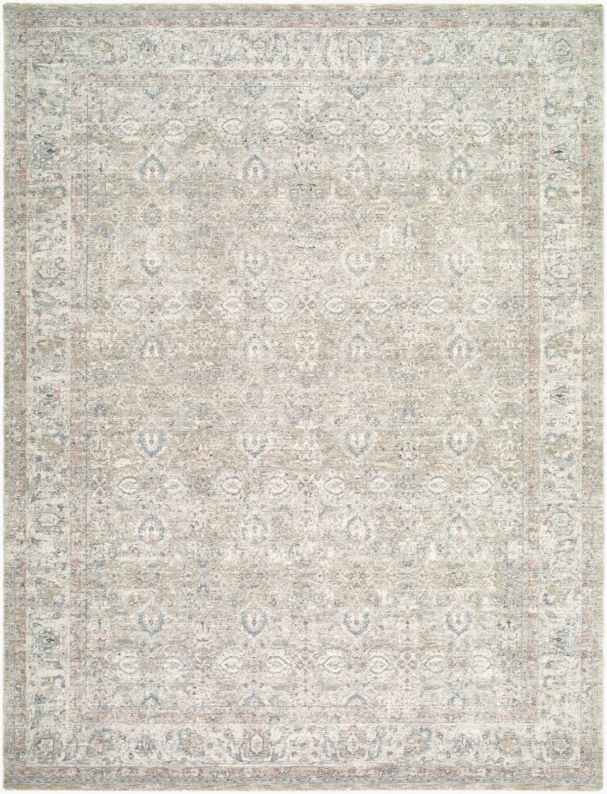 Livabliss Poetry POI-2307 6'7" x 6'7" Machine Woven Rug