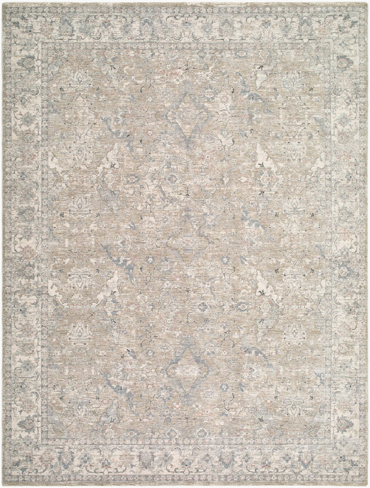 Livabliss Poetry POI-2308 5'3" x 5'3" Machine Woven Rug
