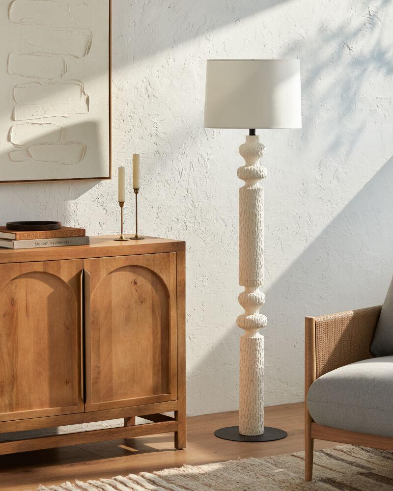 Surya Riversdale RSD-001 62"H x 16"W x 16"D Floor Lighting