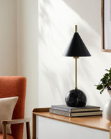 Livabliss Tunja TNJ-001 22"H x 8"W x 8"D Table Lighting