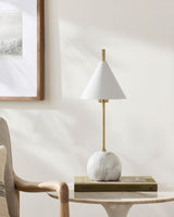 Livabliss Tunja TNJ-002 22"H x 8"W x 8"D Table Lighting