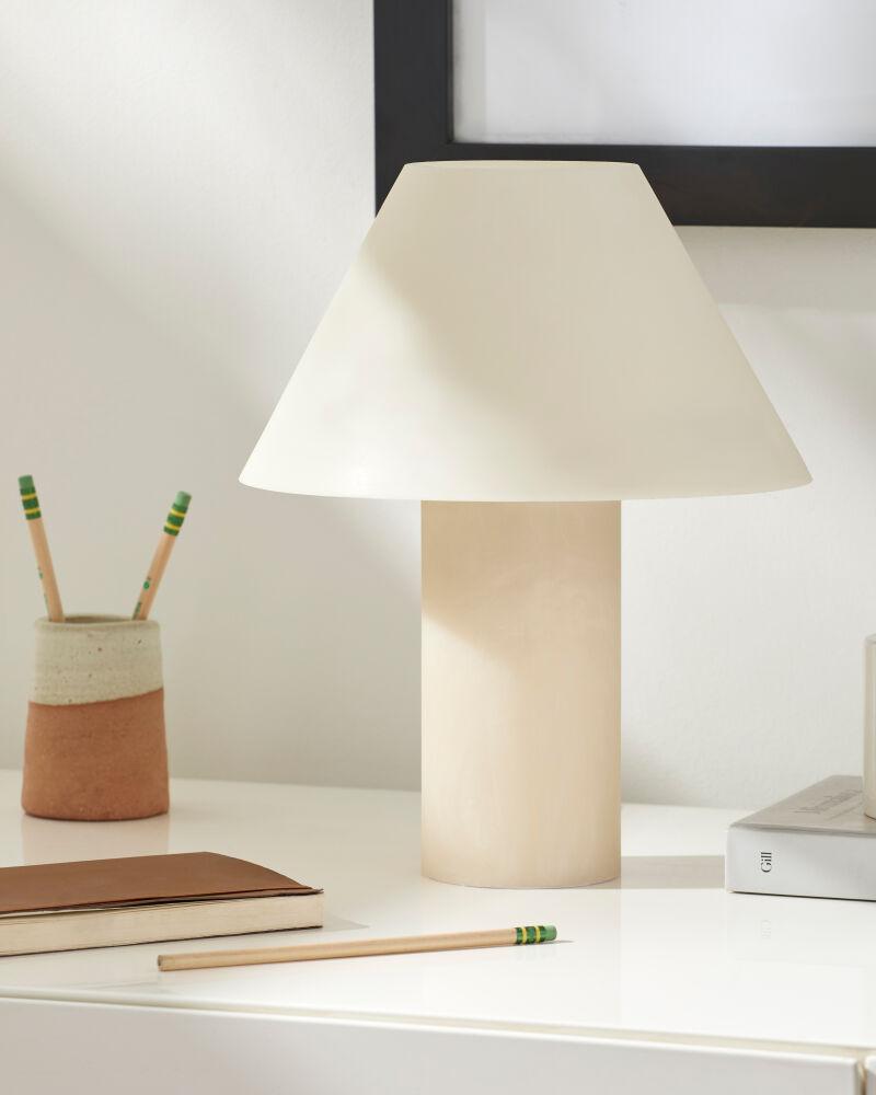 Livabliss Ubate UBT-001 14"H x 11"W x 11"D Table Lighting