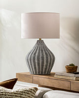 Surya Velles VES-003 28"H x 17"W x 17"D Table Lighting