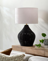Surya Velles VES-004 28"H x 17"W x 17"D Table Lighting