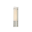 Hudson Valley Lighting Tottenville Polished Nickel 4.25W x 4.25L x 16.25H Wall Sconce