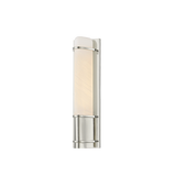 Hudson Valley Lighting Tottenville Polished Nickel 4.25W x 4.25L x 16.25H Wall Sconce