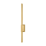 Hudson Valley Lighting Bernard Aged Brass 3W x 3L x 26.75H Wall Sconce