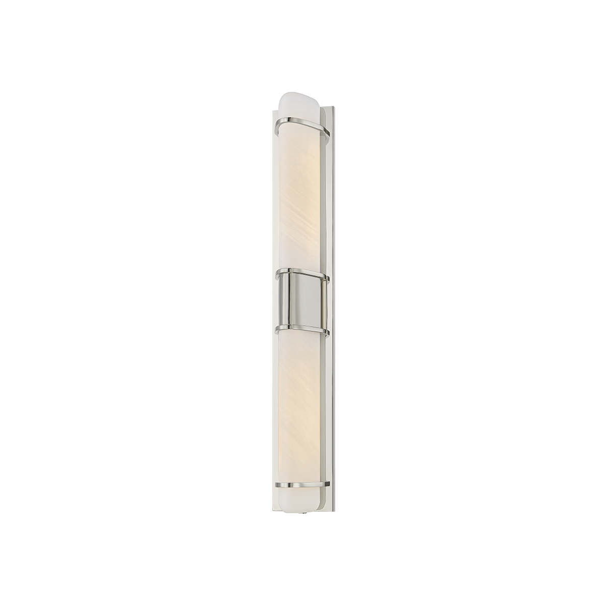 Hudson Valley Lighting Tottenville Polished Nickel 4.25W x 4.25L x 27H Wall Sconce