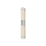 Hudson Valley Lighting Tottenville Polished Nickel 4.25W x 4.25L x 27H Wall Sconce