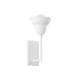 Hudson Valley Lighting Alora White Plaster 6.5W x 6.5L x 14.5H Wall Sconce