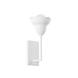 Hudson Valley Lighting Alora White Plaster 6.5W x 6.5L x 14.5H Wall Sconce