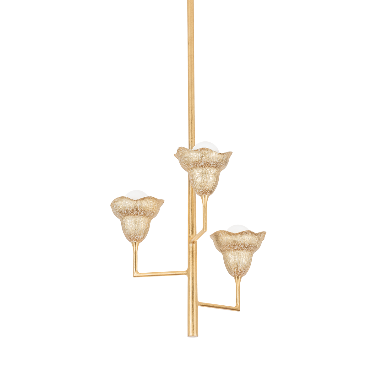 Hudson Valley Lighting Alora Vintage Gold Leaf/Gilded Ivory 20.25W x 20.25L x 22.75H Chandelier