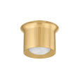 Hudson Valley Lighting Noxon Aged Brass 7W x 7L x 5H Flush Mount