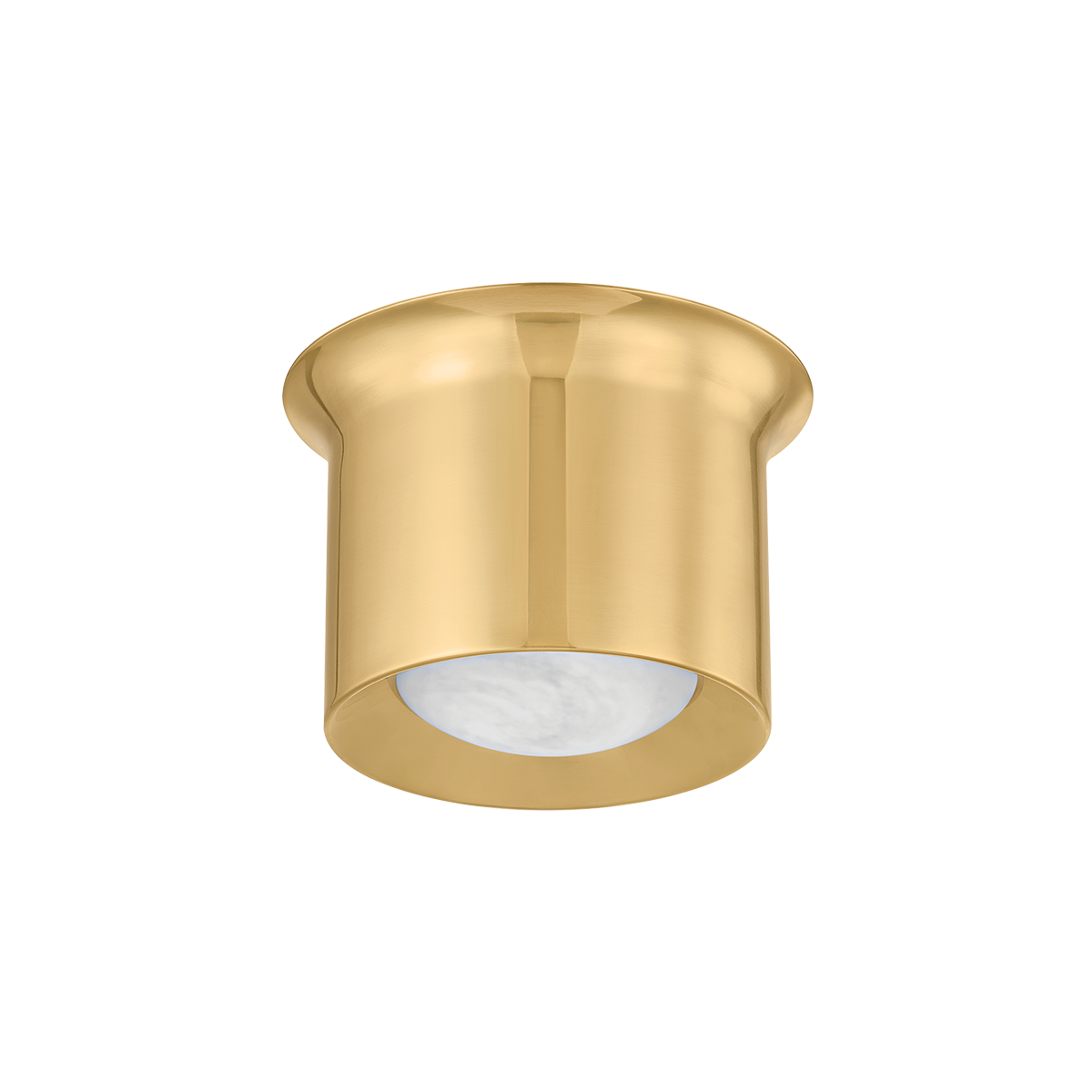 Hudson Valley Lighting Noxon Aged Brass 7W x 7L x 5H Flush Mount