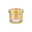 Hudson Valley Lighting Noxon Aged Brass 7W x 7L x 5H Flush Mount