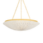 Hudson Valley Lighting Summerside Vintage Gold Leaf 37W x 37L x 8.75H Pendant