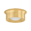 Hudson Valley Lighting Noxon Aged Brass 13.75W x 13.75L x 5H Flush Mount