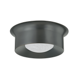 Hudson Valley Lighting Noxon Distressed Bronze 13.75W x 13.75L x 5H Flush Mount