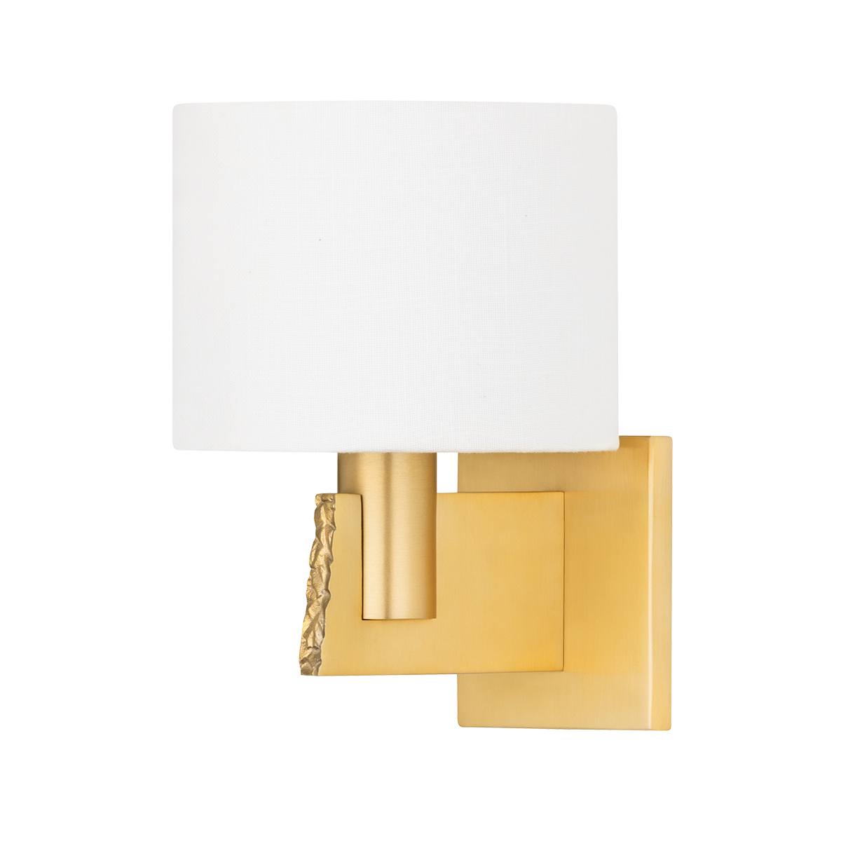 Hudson Valley Lighting Brampton Aged Brass 7.5W x 7.5L x 10.25H Wall Sconce