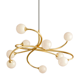 Corbett Lighting Signature GOLD LEAF 44.5W x 22H Chandelier