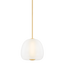 Hudson Valley Lighting Scranton Aged Brass 15W x 15L x 14.25H Pendant