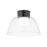 Hudson Valley Lighting Lakeside Distressed Bronze 14W x 14L x 9.5H Flush Mount