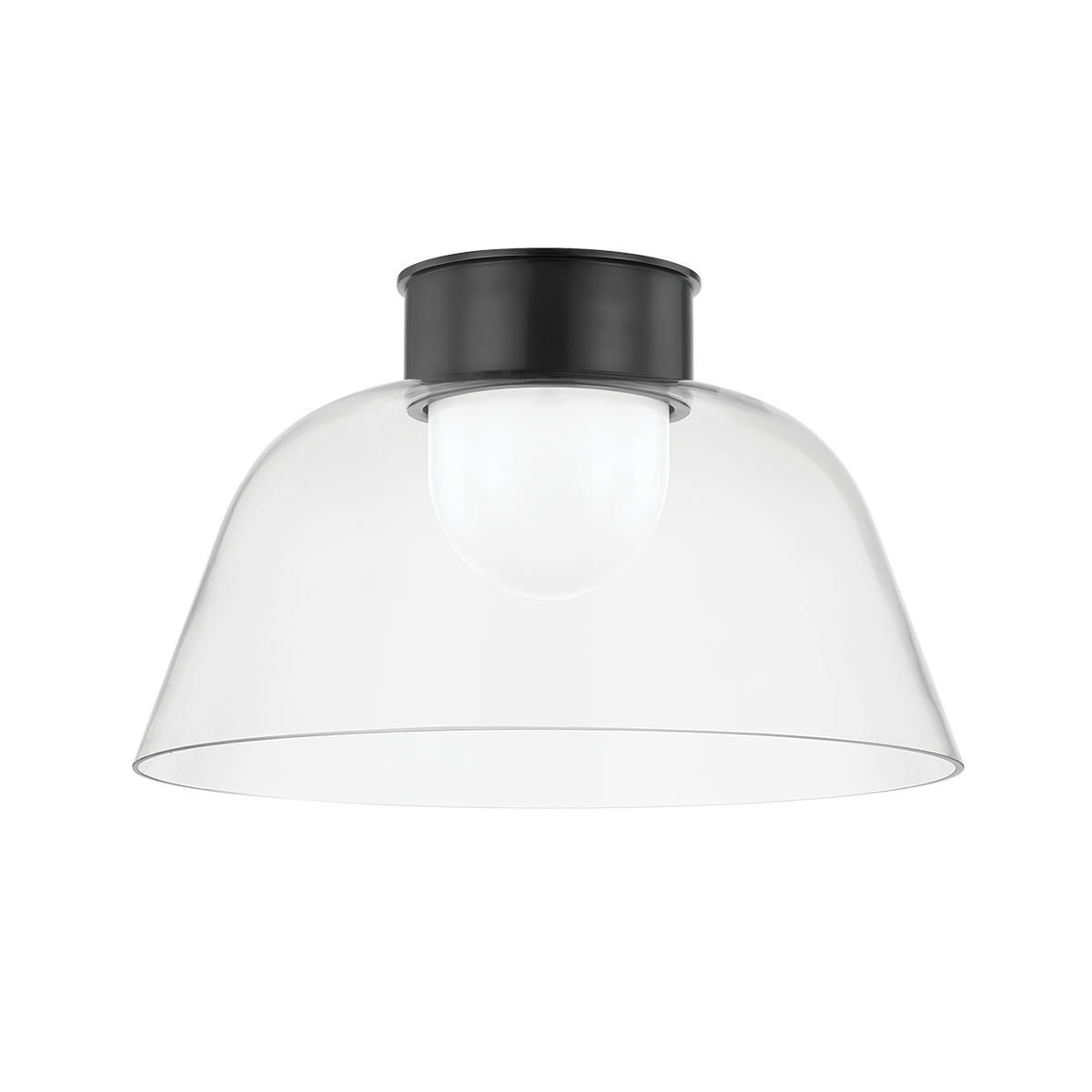 Hudson Valley Lighting Lakeside Distressed Bronze 20W x 20L x 12.25H Flush Mount