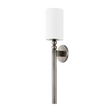 Hudson Valley Lighting Lakeport Vintage Pewter 4.75W x 4.75L x 24.25H Wall Sconce