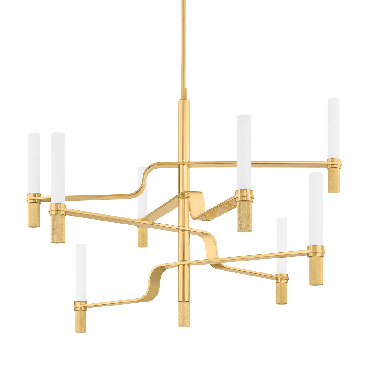 Hudson Valley Lighting Allentown Aged Brass 48W x 48L x 36.25H Chandelier