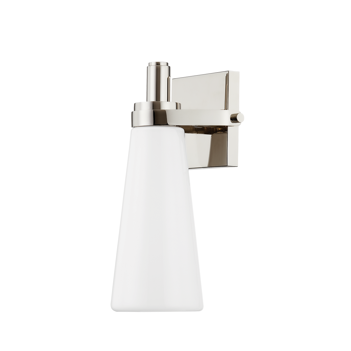 Hudson Valley Lighting Trude Polished Nickel 5.75W x 5.75L x 12.25H Wall Sconce