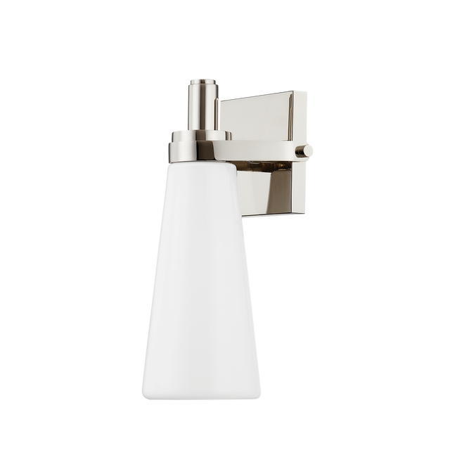 Hudson Valley Lighting Trude Polished Nickel 5.75W x 5.75L x 12.25H Wall Sconce
