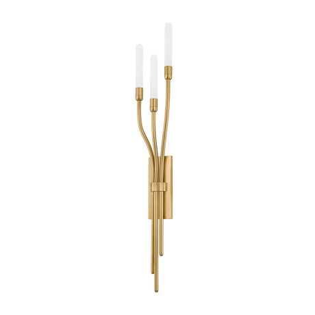 Corbett Lighting Amalthea Vintage Brass 4.75W x 4.75L x 26H Wall Sconce