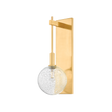 Hudson Valley Lighting Onteora Aged Brass 6W x 6L x 16H Wall Sconce