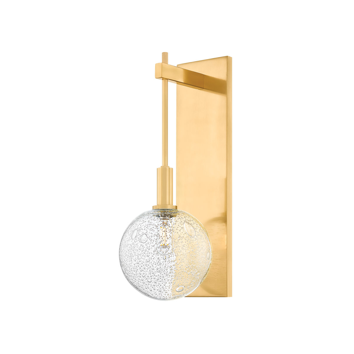 Hudson Valley Lighting Onteora Aged Brass 6W x 6L x 16H Wall Sconce
