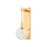 Hudson Valley Lighting Onteora Aged Brass 6W x 6L x 16H Wall Sconce
