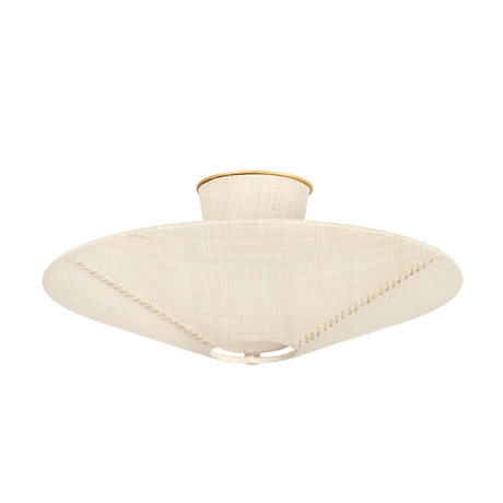 Hudson Valley Lighting Salisbury mills Gold Leaf 20.5W x 20.5L x 8.5H Semi-Flush Mount