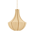 Hudson Valley Lighting Cascade Lake Aged Brass 30W x 30L x 36.5H Pendant