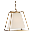 Hudson Valley Lighting Kyle Pendant Aged Brass 17W x 17L x 18.5H Pendant