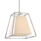 Hudson Valley Lighting Kyle POLISHED NICKEL 17W x 18.5H Pendant
