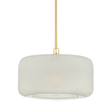 Hudson Valley Lighting Beechurst Aged Brass 20W x 20L x 13.25H Pendant