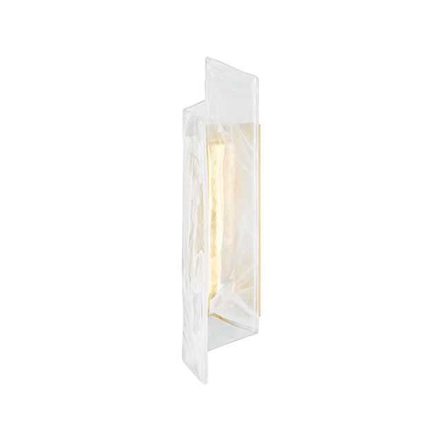 Hudson Valley Lighting Greenville Aged Brass 5.75W x 5.75L x 21H Wall Sconce