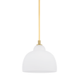 Hudson Valley Lighting Oberon Aged Brass 18W x 18L x 16.5H Pendant