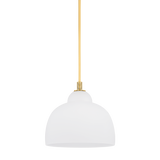 Hudson Valley Lighting Oberon Aged Brass 18W x 18L x 16.5H Pendant