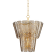 Hudson Valley Lighting Cassian Vintage Gold Leaf 28.75W x 28.75L x 34.25H Chandelier